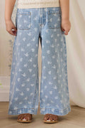 Theodora Pant - Tully Floral Denim