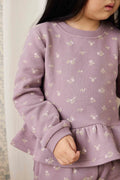 Organic Cotton Emiko Sweatshirt - Isla Plum