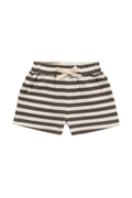 Pima Cotton Wesley Short - Essential Stripe Raku/Cloud