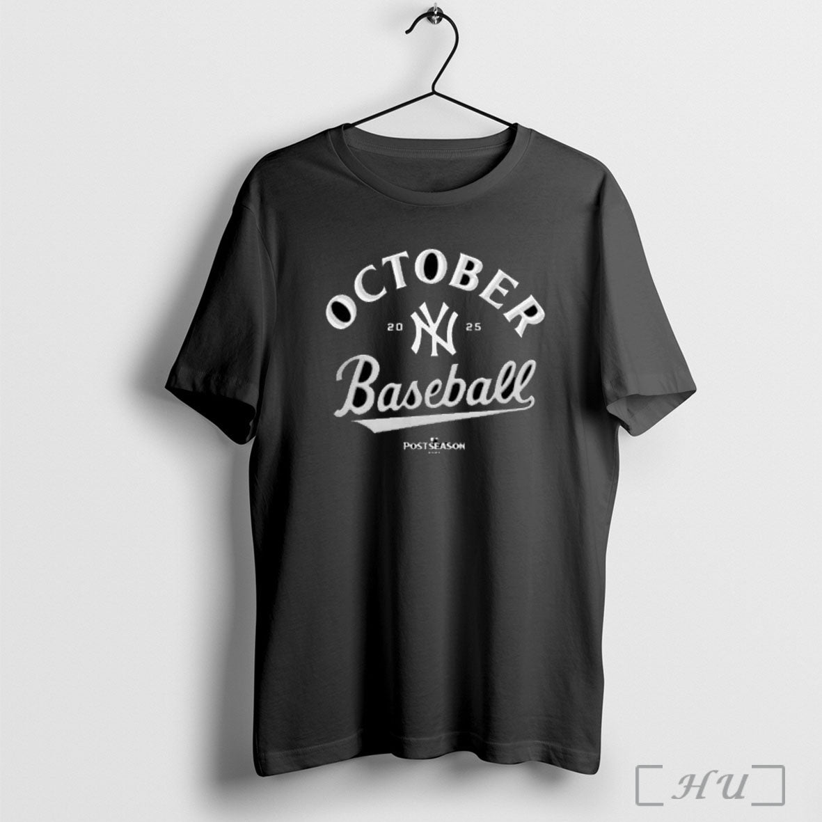 Officials October Baseball New York Yankees 2025 Mlb Postseason T Shirt