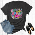 Retro Neon Nurse Life Graphic Tee