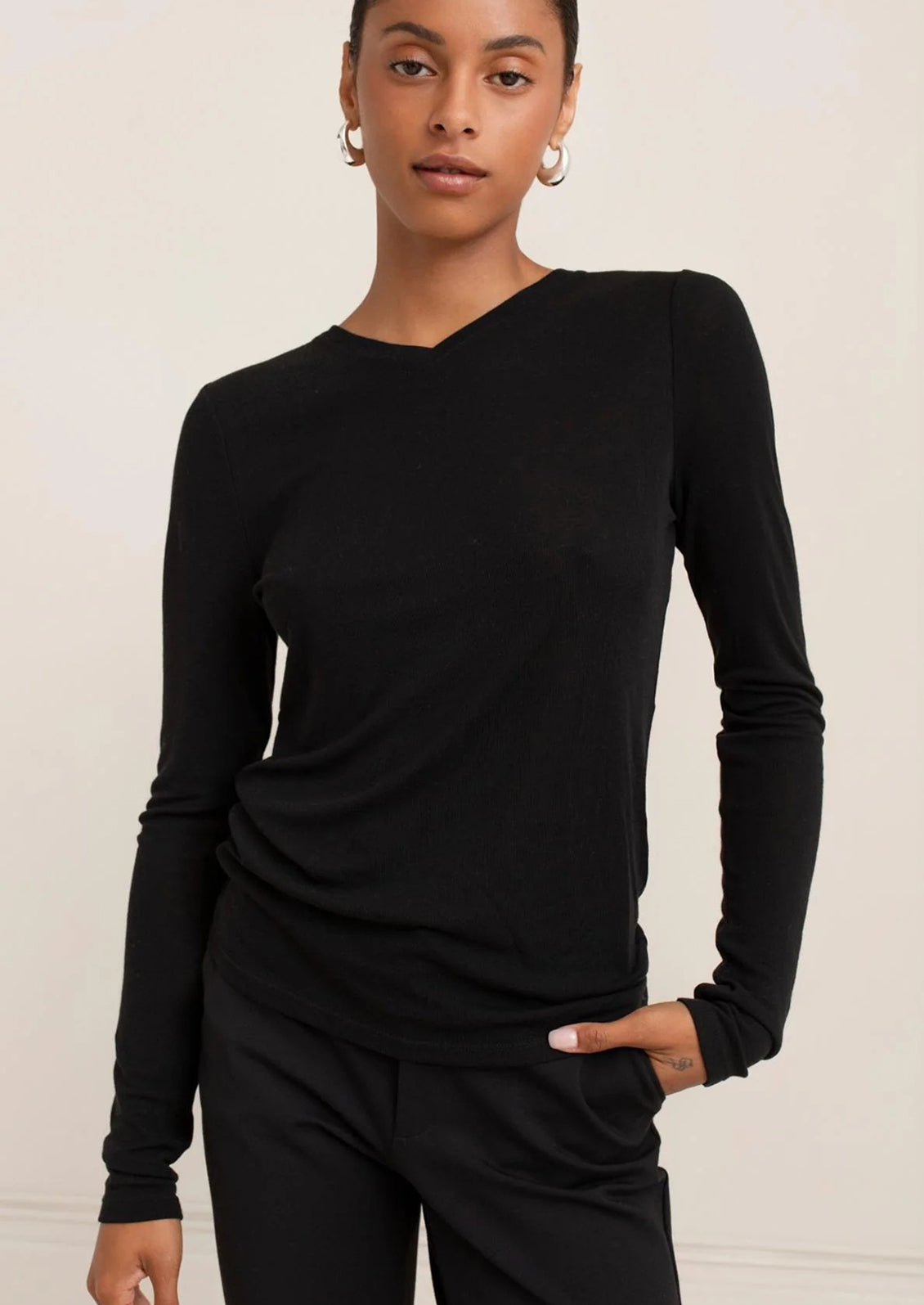 Nisa Wool Blend Tee